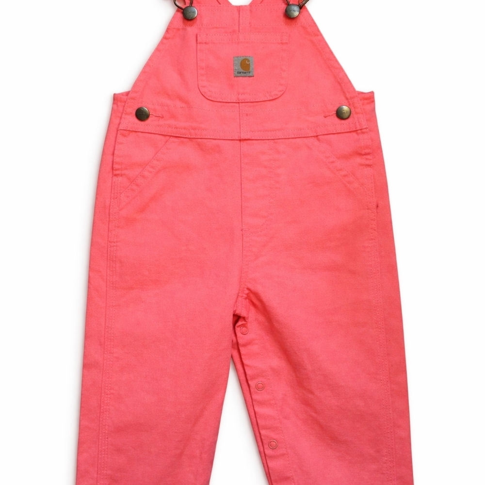 Carhartt Kids Coral Overalls